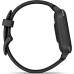 Garmin Venu Sq 2 Music Edition Slate Aluminum Bezel with Black Case and Silicone Band