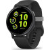 Garmin vívoactive 5 Slate Aluminum Bezel with Black Case and Silicone Band