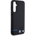 BMW M PU Carbon Blue Line Zadní Kryt pro Samsung Galaxy S23 FE Black