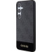 Guess 4G Stripe Zadní Kryt pro Samsung Galaxy S24 Grey