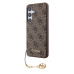 Guess 4G Charms Zadní Kryt pro Samsung Galaxy S24 Brown