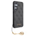 Guess 4G Charms Zadní Kryt pro Samsung Galaxy S24 Grey