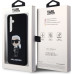 Karl Lagerfeld Liquid Silicone Ikonik NFT Zadní Kryt pro Samsung Galaxy S24 Black