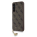 Guess 4G Charms Zadní Kryt pro Samsung Galaxy A35 5G Brown