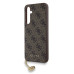 Guess 4G Charms Zadní Kryt pro Samsung Galaxy A35 5G Brown