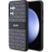 DKNY PC/TPU Repeat Pattern Tonal Stripe Zadní Kryt pro Samsung S24 Black