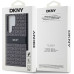 DKNY PC/TPU Repeat Pattern Tonal Stripe Zadní Kryt pro Samsung S24 Ultra Black