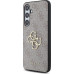 Guess PU 4G Metal Logo Zadní Kryt pro Samsung Galaxy S24 FE Pink