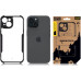 Tactical Quantum Stealth Kryt pro Apple iPhone 15 Clear/Black 