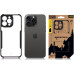 Tactical Quantum Stealth Kryt pro Apple iPhone 15 Pro Max Clear/Black 