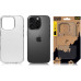 Tactical TPU Kryt pro Apple iPhone 16 Pro Transparent