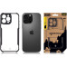 Tactical Quantum Stealth Kryt pro Apple iPhone 16 Pro Max Clear/Black