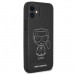 Karl Lagerfeld PU Embossed Kryt pro iPhone 12 mini White