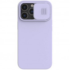 Nillkin CamShield Silky Magnetic Silikonový Kryt pro iPhone 13 Pro Purple
