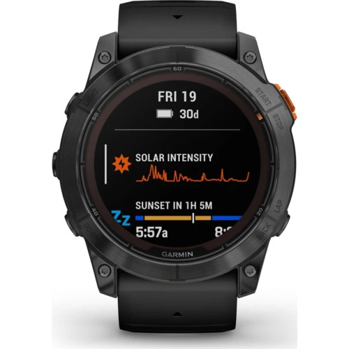 Garmin fenix 7X Pro Solar Edition Slate Gray with Black Band