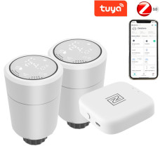 Immax NEO Smart Termostatická hlavice 2+1 Starter Kit, Zigbee 3.0, TUYA (07732B)