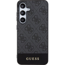 Guess 4G Stripe Zadní Kryt pro Samsung Galaxy S24 Grey