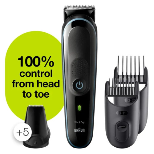 Braun All-In-One Trimmer 5 9v1 MGK5380 + Gillette ProGlide