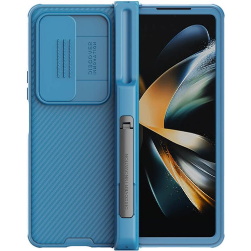 Nillkin CamShield PRO Slot+Stand Zadní Kryt pro Samsung Galaxy Z Fold4 Blue