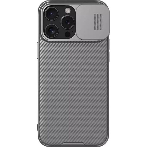 Nillkin CamShield PRO Zadní Kryt pro Apple iPhone 16 Pro Max Titanium Gray