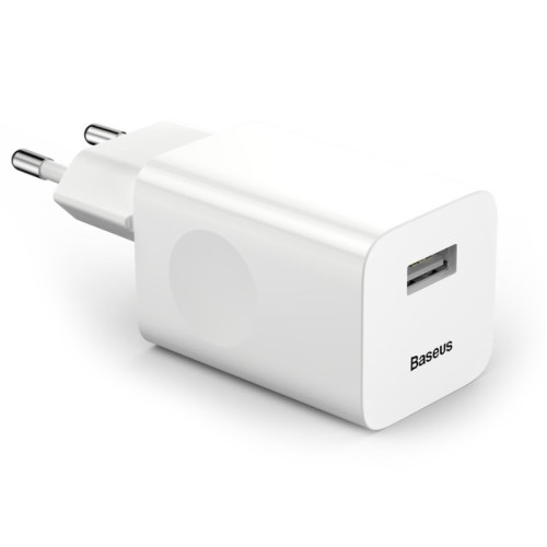 Baseus CCALL-BX02 Quick Charger 24W Nabíječka White