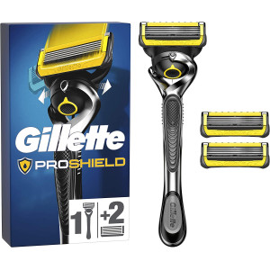 Gillette ProSchield Holicí Strojek pro Muže + 2ks hlavice