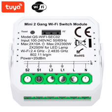 Immax NEO LITE Smart kontroler V7 2-tlačítkový WiFi, TUYA (07571L)