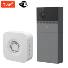 Immax NEO LITE Smart Videozvonek, WiFi, šedý, TUYA (07728L)