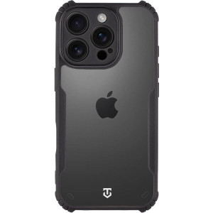 Tactical Quantum Stealth Kryt pro Apple iPhone 16 Pro Clear/Black