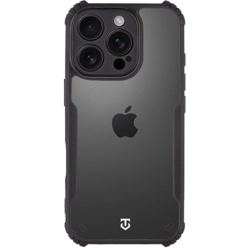 Tactical Quantum Stealth Kryt pro Apple iPhone 16 Pro Clear/Black