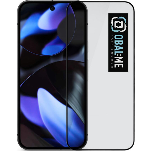 OBAL:ME 5D Tvrzené Sklo pro Google Pixel 9 / Pixel 9 Pro Black