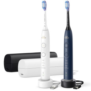 Philips Sonicare 7100 Dvojité Balení White + Navy Blue HX7429/01