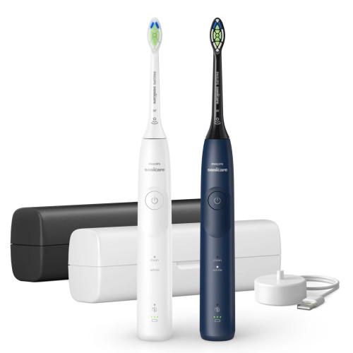 Philips Sonicare 5500 Dvojité Balení Black + White HX7119/01