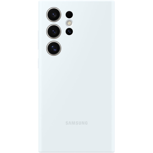 Samsung Silikonový Kryt pro Galaxy S24 Ultra White