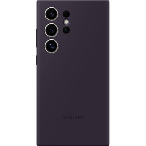 Samsung Silikonový Kryt pro Galaxy S24 Ultra Dark Violet