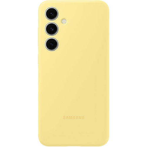 Samsung Silikonový Kryt pro Galaxy S24 FE Yellow