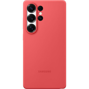 Samsung Silikonový Kryt pro Galaxy S25 Ultra Red