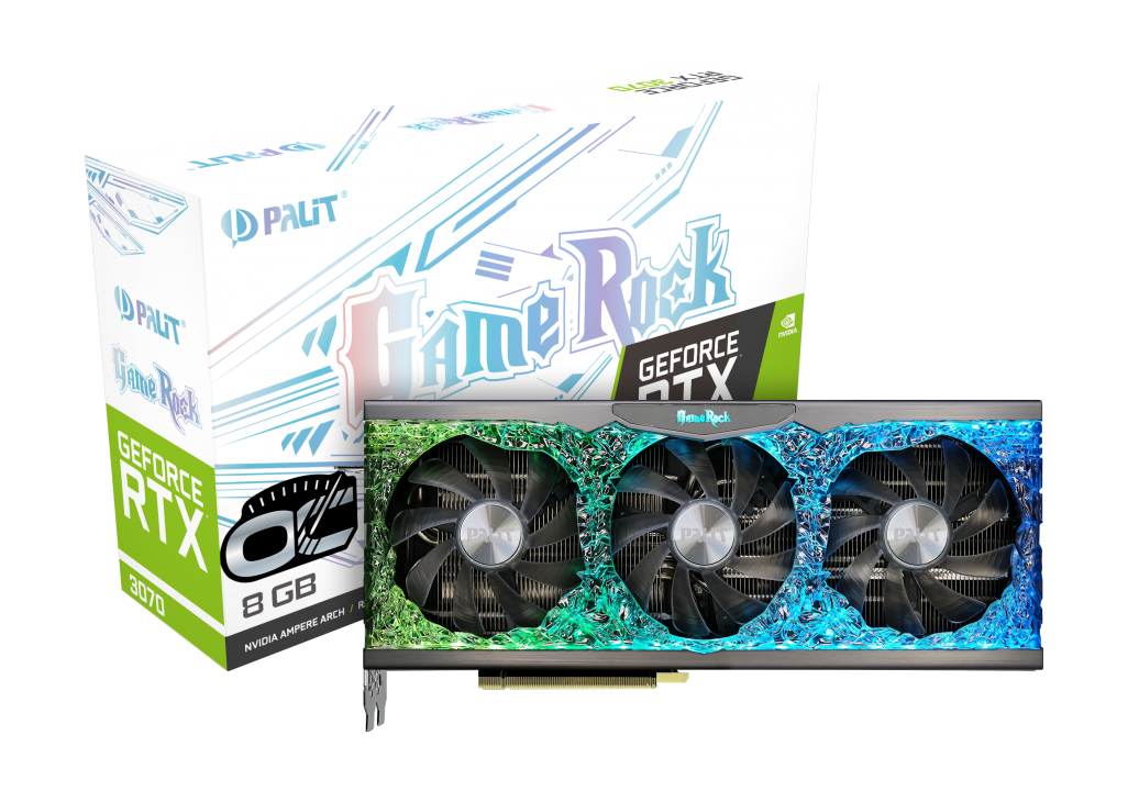 Palit GeForce RTX 3070 GameRock OC-